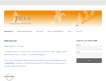 Tablet Screenshot of mediazionecoaching.net